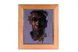 John Boyd, Self Portrait in a yellow shirt