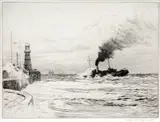 Norman Wilkinson, The Calais Packet