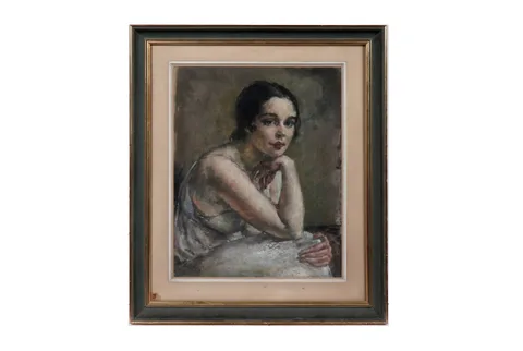 James Ardern Grant, Lola, pastel on paper