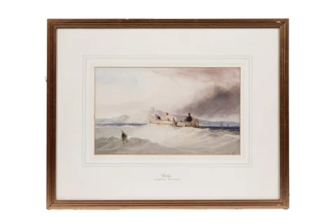 Charles Bentley, Whitby, watercolour