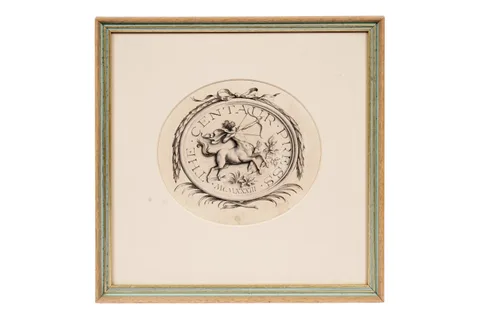 Rex Whistler, The Centaur Press 1933, pencil drawing