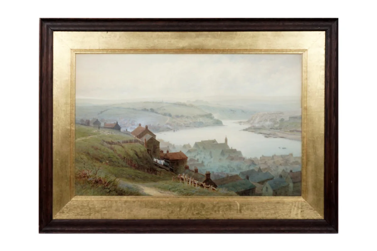 Frederick Williamson, Whitby Looking to Larpool, watercolour