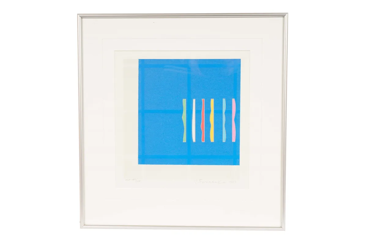 Yoshisuke Funasaka, 820, limited edition colour screen print, 49/100