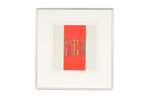Yoshisuke Funasaka, 831, limited edition colour screen print, 54/100