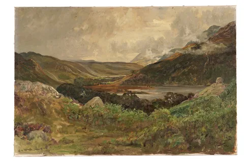 Tom Carr, Highland Landscape, oil on canvas