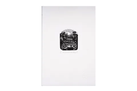 David Frazer, The Good Old World, limited edition wood engraving, 5/30