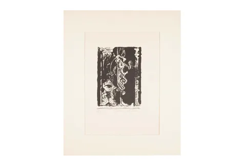 Graham Sutherland, Interior of a Wood, limited edition lithograph, 15/25