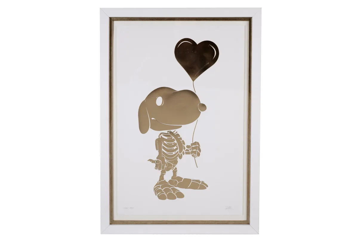 Alessandro Paglia, Heart of Gold, limited edition print, 33/195