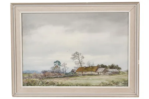 Frank Egginton, A Cottage Near Collooney, Co Sligo, watercolour