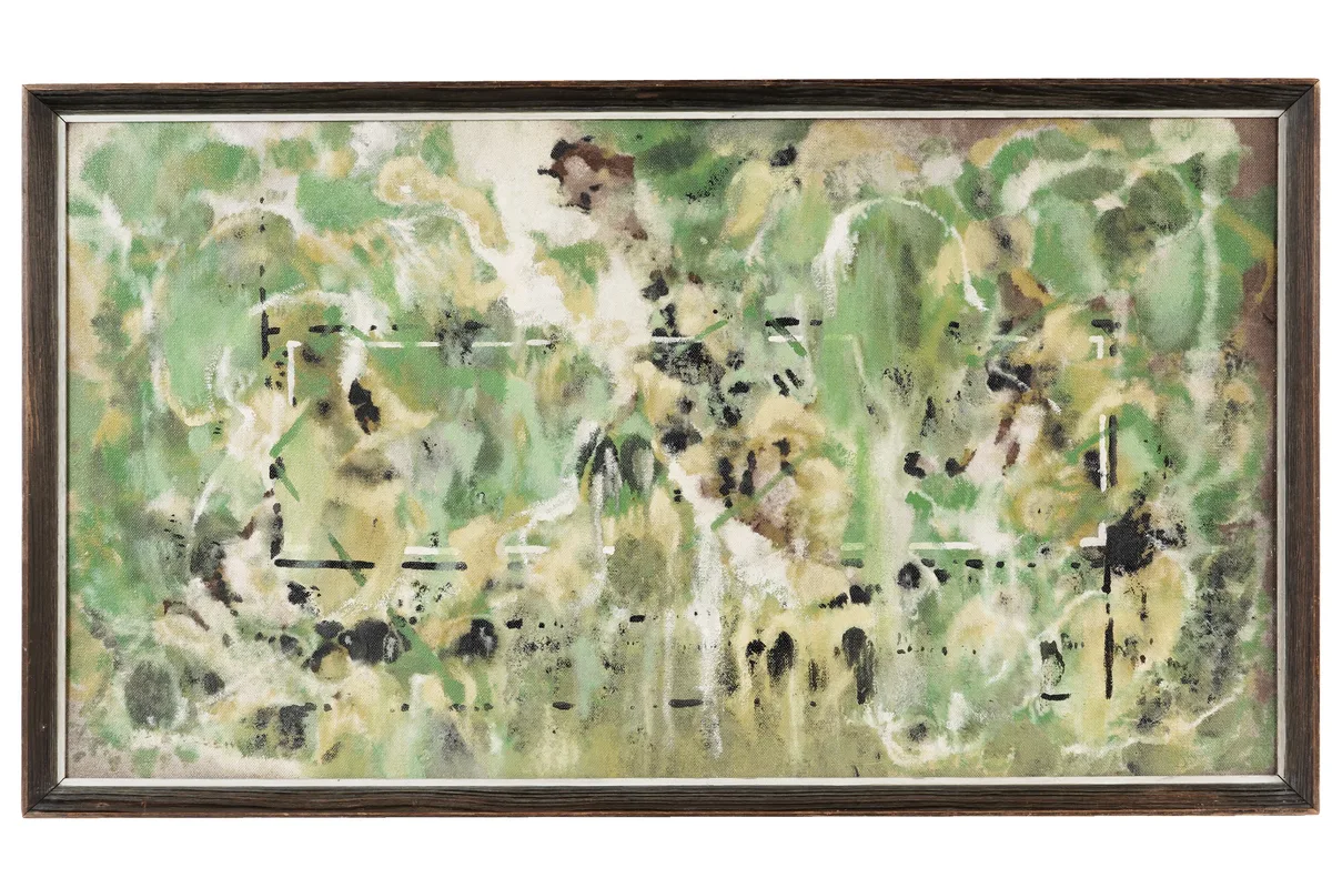 Robert Evans Hughes, High Summer Scene, oil on board