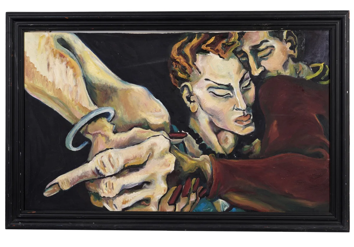 Lisa Delarny, Tango, acrylic on canvas