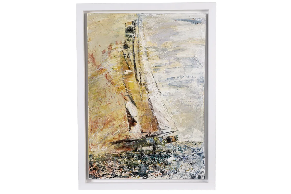 Gill Storr, Jumpin Jack, oil on canvas
