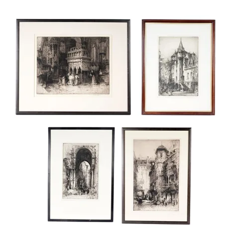 Hedley Fitton, four signed prints, all signed in pencil to the margin