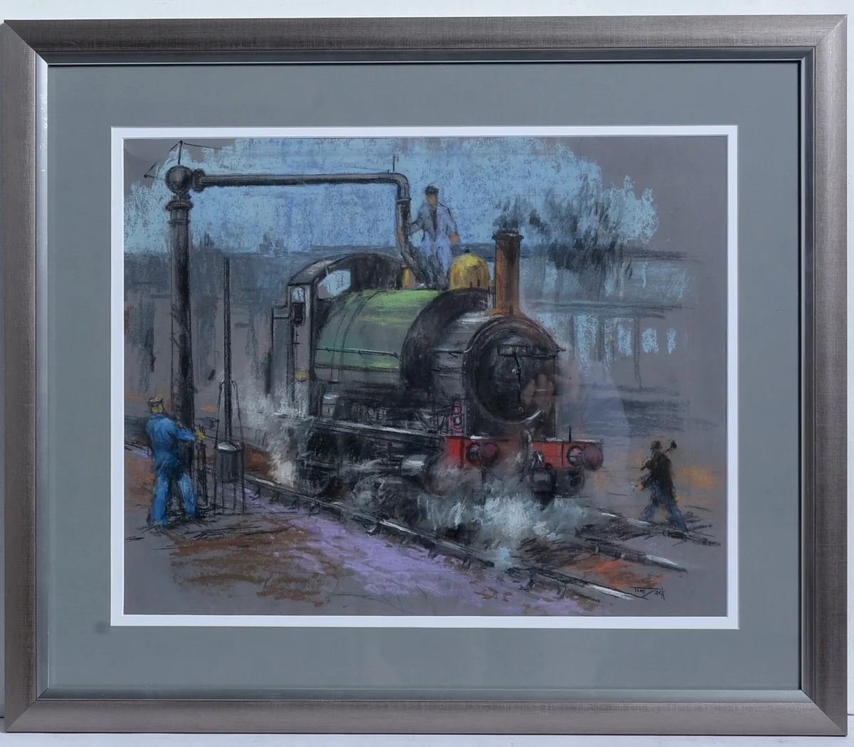 Thomas 'Tom' Dack, Taking on Water, pastel