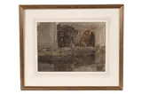 George Edward Horton, A Fishing Boat in Harbour