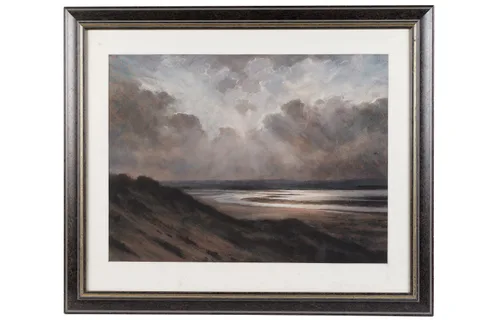 Robert Turnbull, Sand Dunes and Sky, pastel