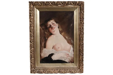 Charles Joshua Chaplin, Ecstasy, oil on canvas