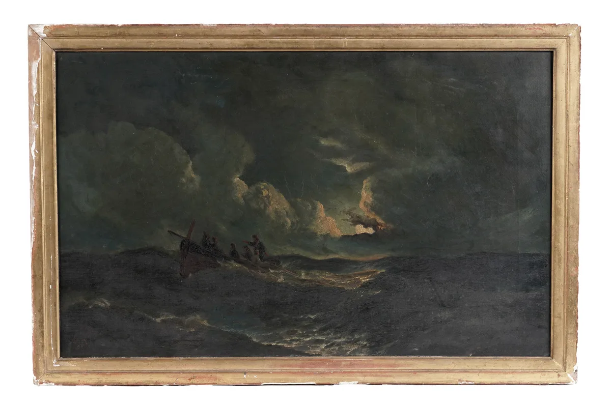 J* H* Hogg, North Shields, oil on canvas