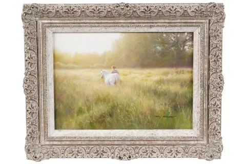 Tony Sheath, Hazy Summer Day, oil on canvas