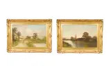 Francis E. Jamieson, A pair of Landscape Views