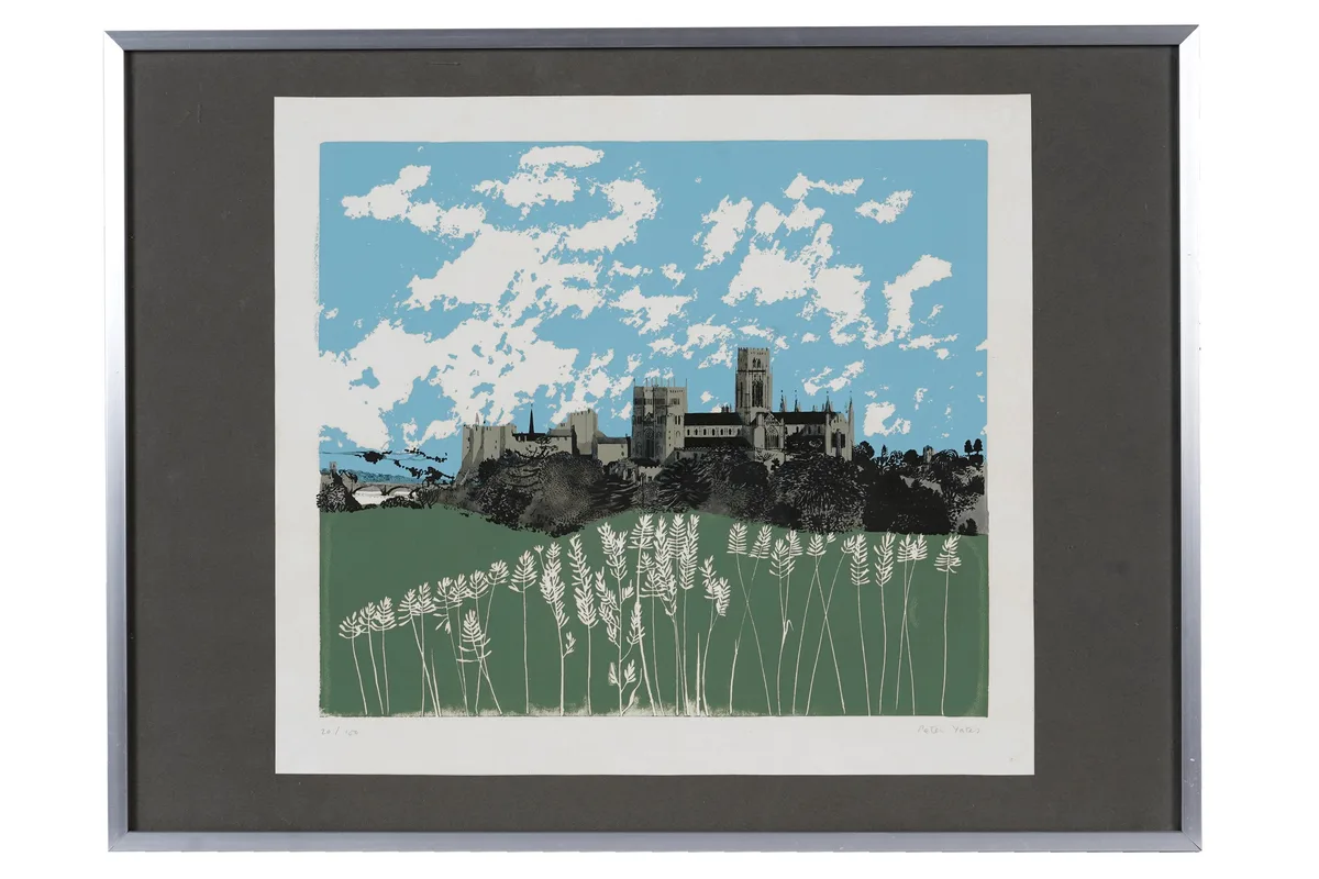 Peter Yates, Durham, limited edition screenprint, 20/100