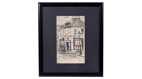 Charles Herbert "Charlie" Rogers, The Albert, Chapel St., Gateshead, watercolour