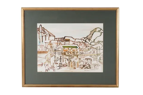 Hamish Lawrie, The Brewery Machine, offset lithographic print