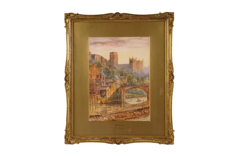 Edward Nevil, Durham, watercolour