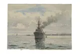 19th Century Continental School, Second World War Battleships