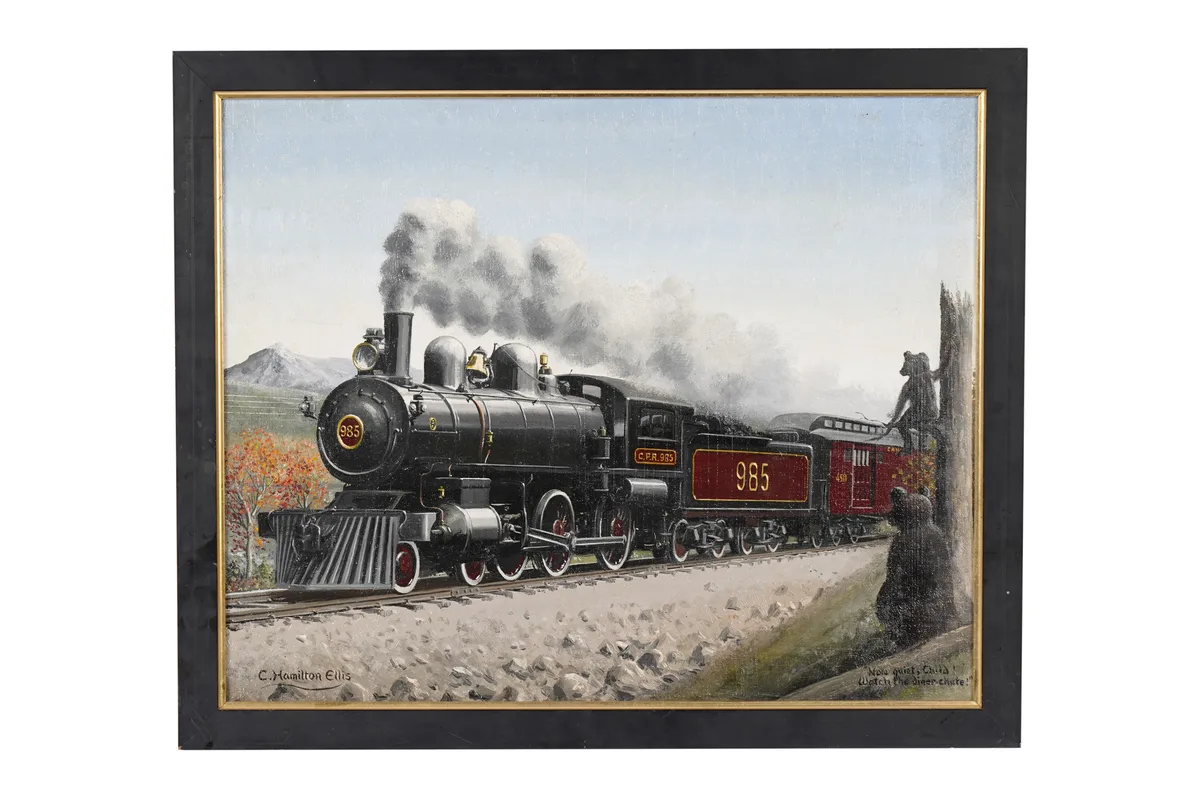 Cuthbert Hamilton-Ellis, Canadian Pacific, oil on board
