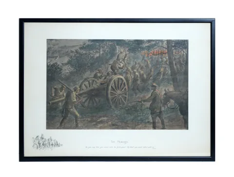 "Snaffles" Charles Johnson Payne, The Heavies, photolithographic print