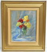 Walter Holmes, Still Life with Flowers