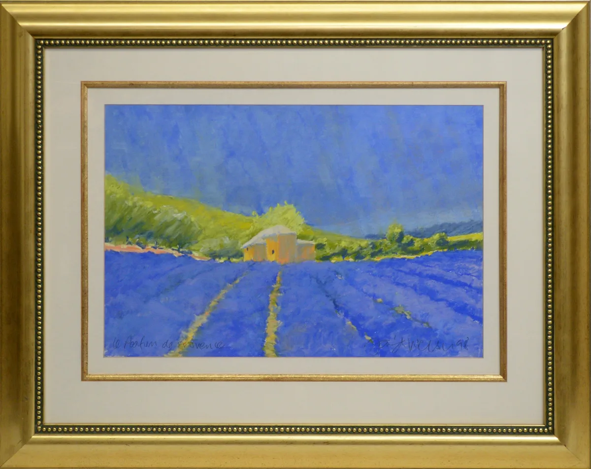 David Welsh, Le Parfum de Provence, watercolour