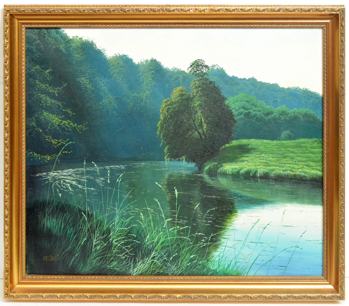 Robert Richie, A Summers Day, oil on canvas.