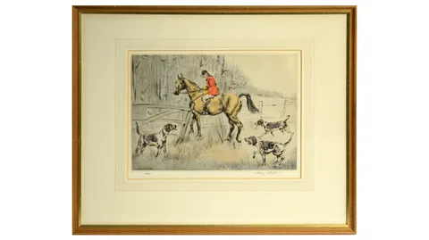 Henry Wilkinson, Master of the Hunt, pencil signed and numbered to the margin