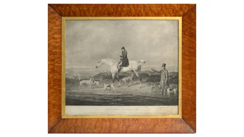 George Henry Laporte, The Brookside Harriers, engraving
