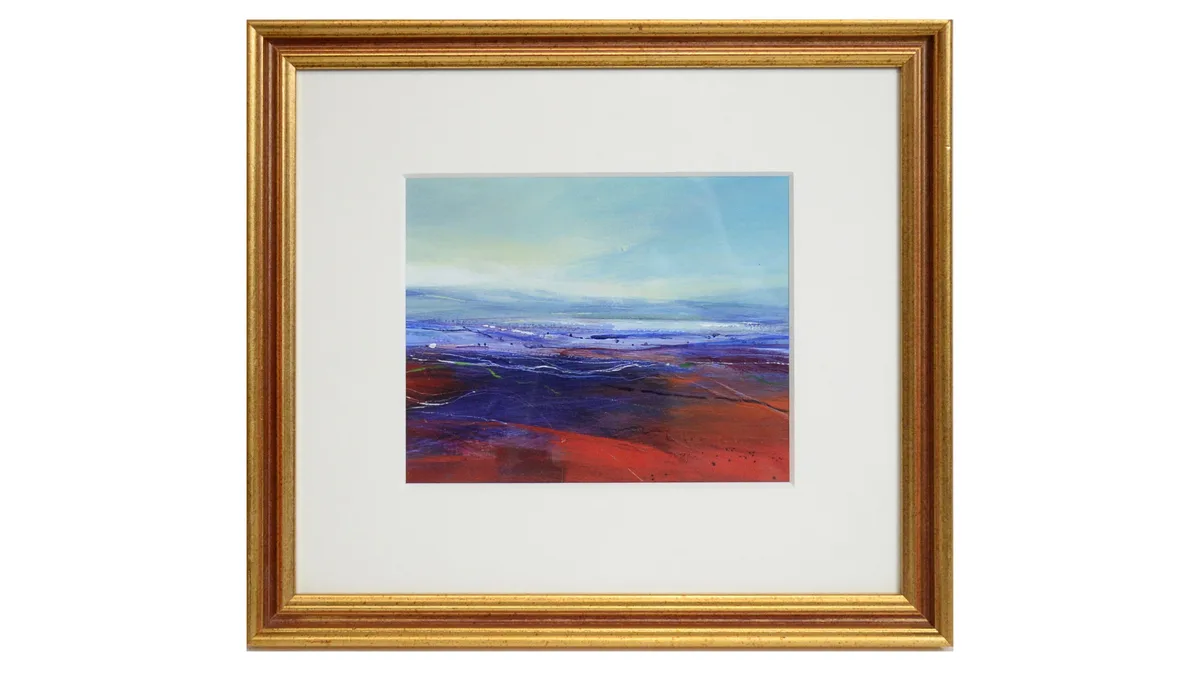 Stephen Lennon, Dales Light, gouache on paper