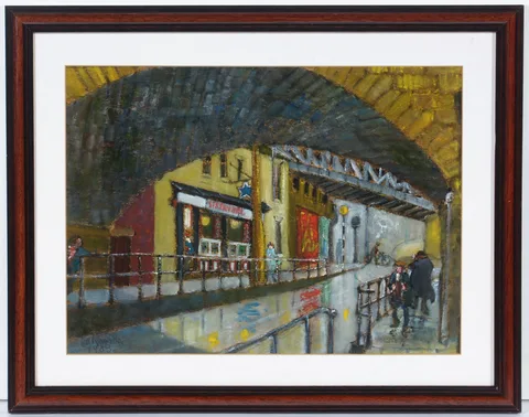Charlie Rogers, Station Hotel, Gateshead, oil