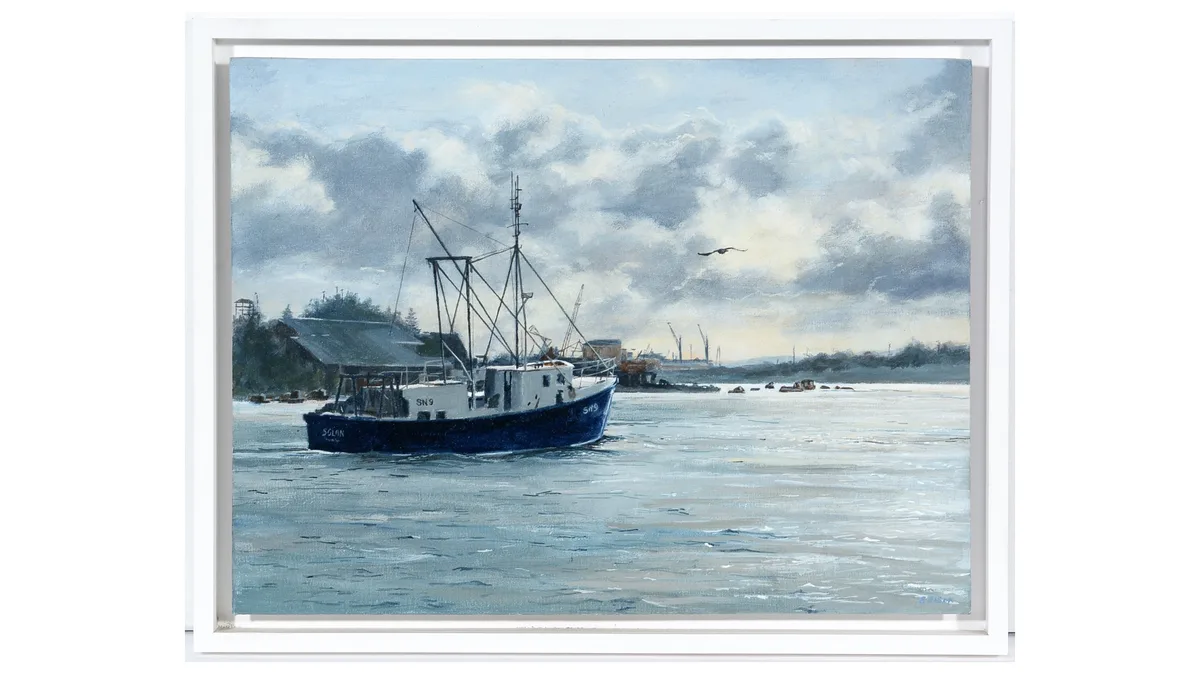 Stephen Elson, Coming Home, acrylic on canvas