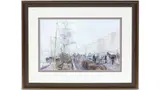 Cecil Peter Knox, Brig Landing at the Quayside