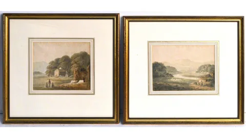 William Webster, Indian Landscape Views, watercolour