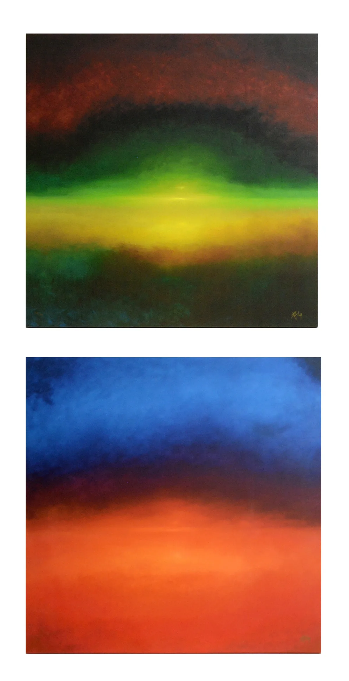 Terry Donnelly, The Northern Lights, and The Gloaming, box canvas print