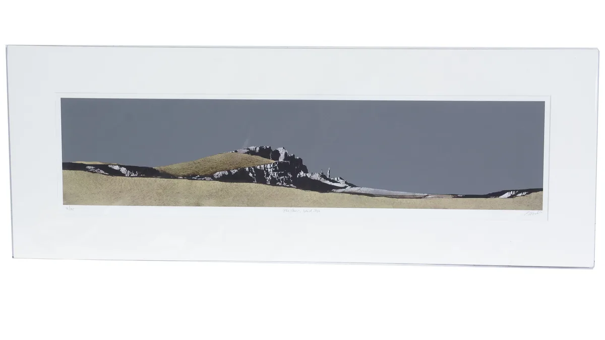 Ron Lawson, The Storr, Isle of Skye, limited edition giclee print, 12/195