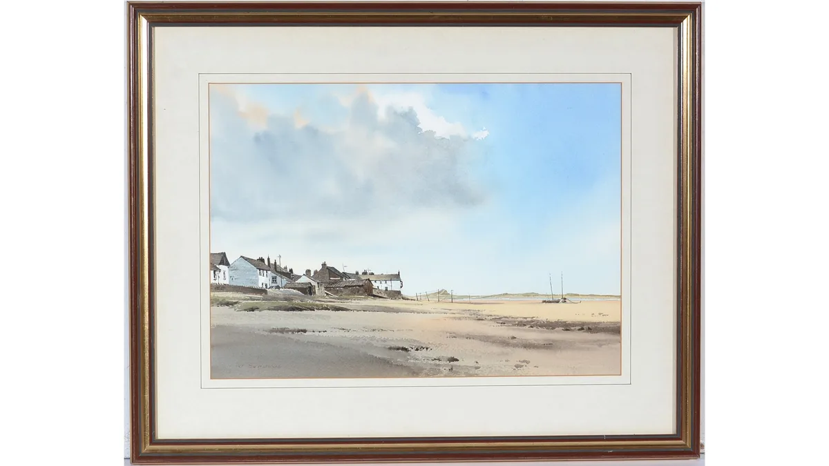 Jack Beddows, Ravenglass, Lake District National Park, watercolour