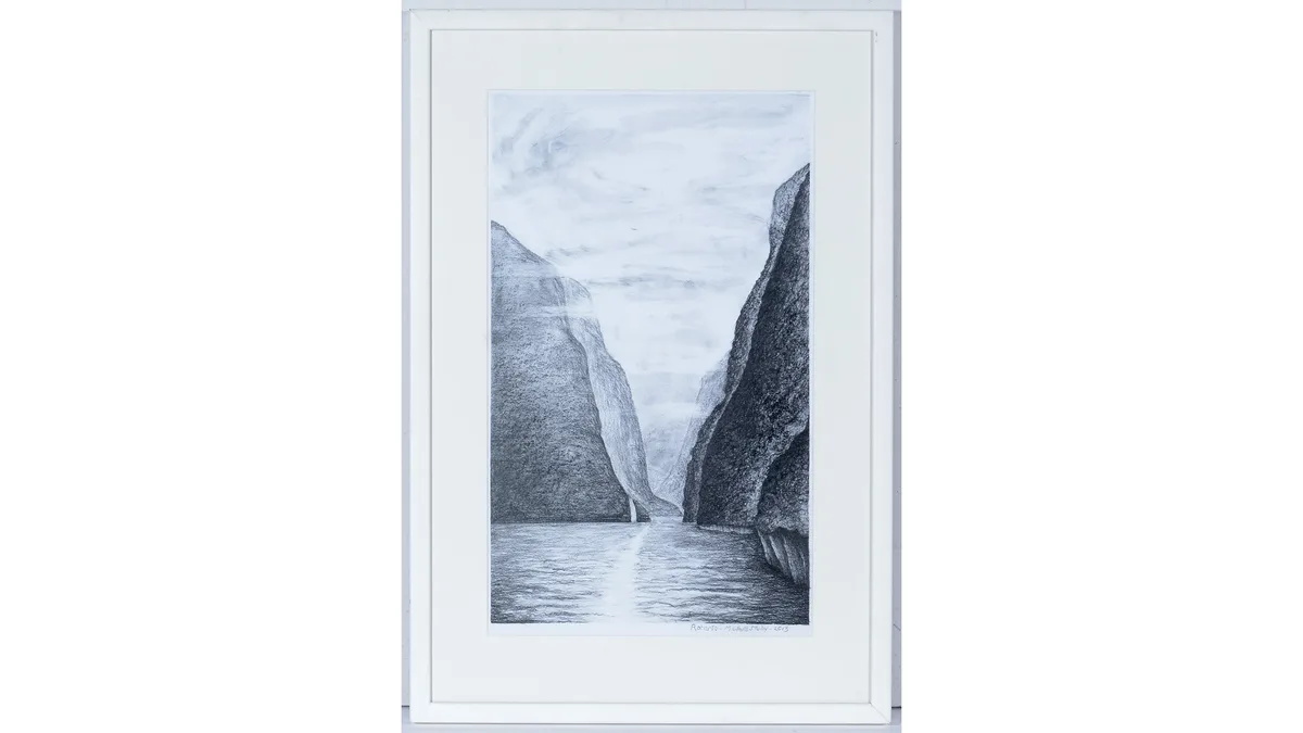 Thomas Roberts, Milford Study, graphite