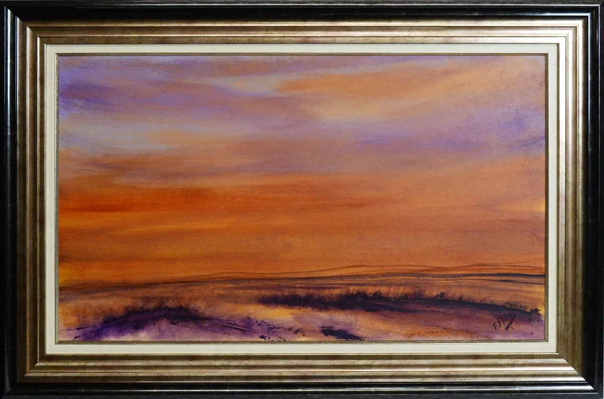 Frank Aird, Dusk Harmony, oil on board