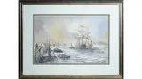 Cecil Peter Knox, Barges and Brigs Moored