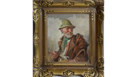 In Good Company by Josef Jiri Kamenicky, oil on board, sold Dec 2022