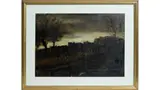 John Falconer Slater, The Timber Cart at Dusk