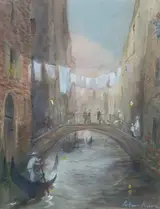 Cecil Peter Knox, Venice at Dusk